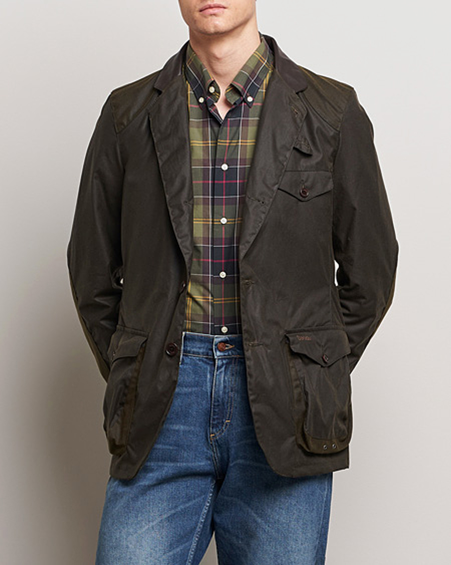 Mies | Takit | Barbour Heritage | Barbour Lifestyle Beacon Sports Jacket Olive