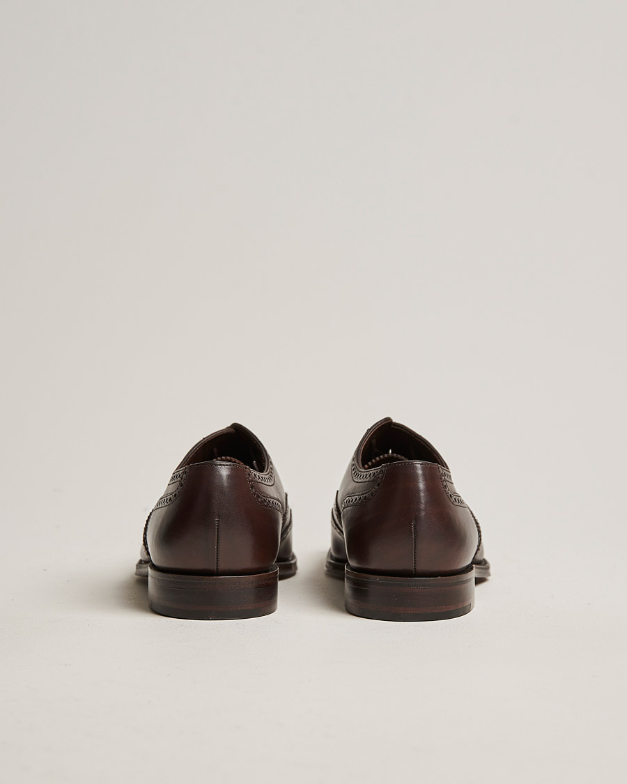 Mies | Brogue-kengät | Loake 1880 | Buckingham Brogue Dark Brown Calf