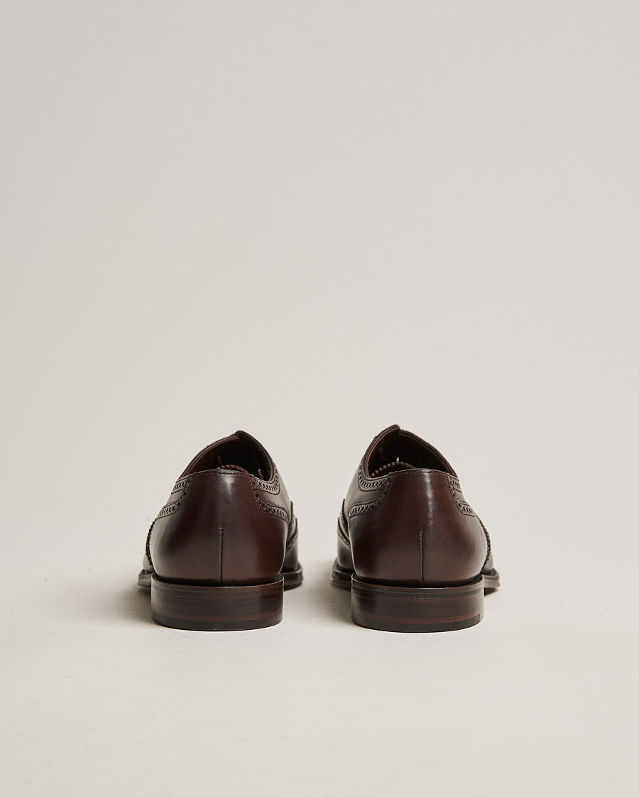Mies | Loake 1880 Buckingham Brogue Dark Brown Calf | Loake 1880 | Buckingham Brogue Dark Brown Calf