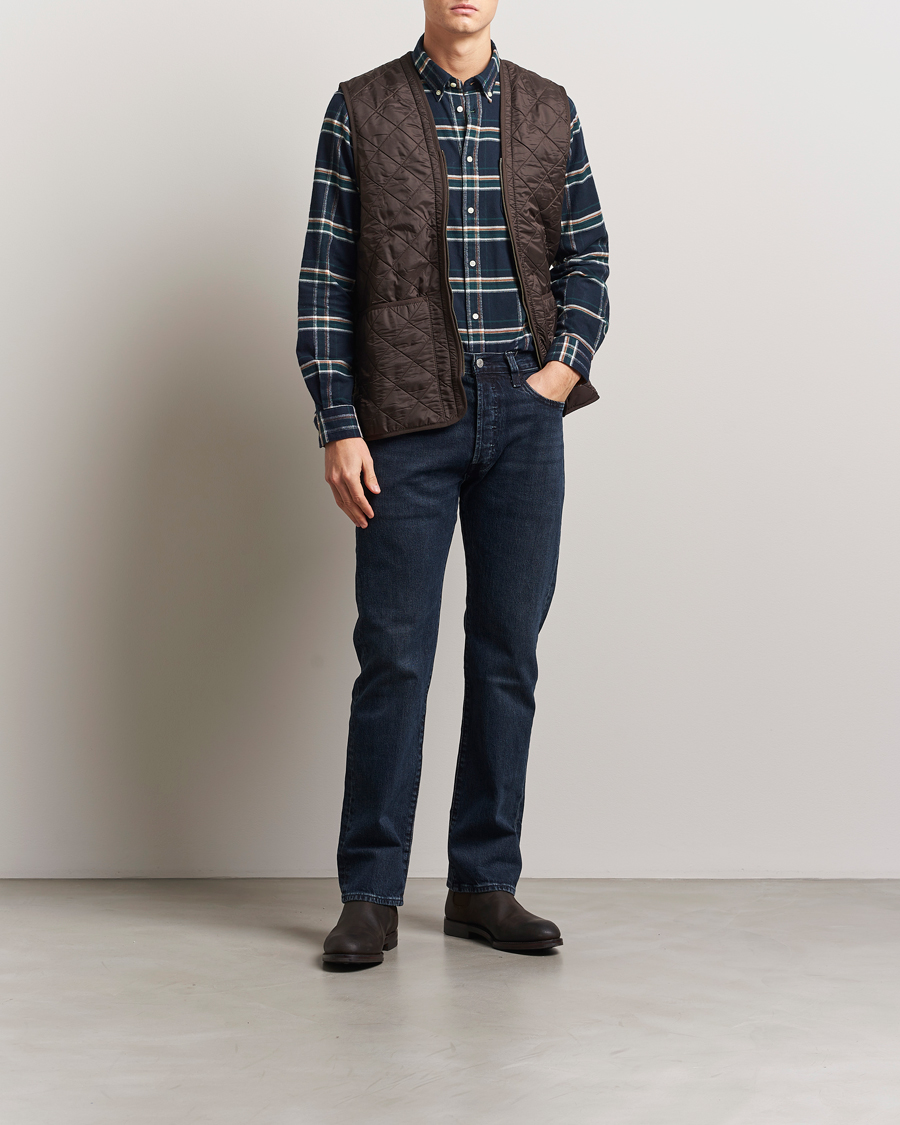Mies | Ulkoliivit | Barbour Lifestyle | Quilt Waistcoat/Zip-In Liner Brown