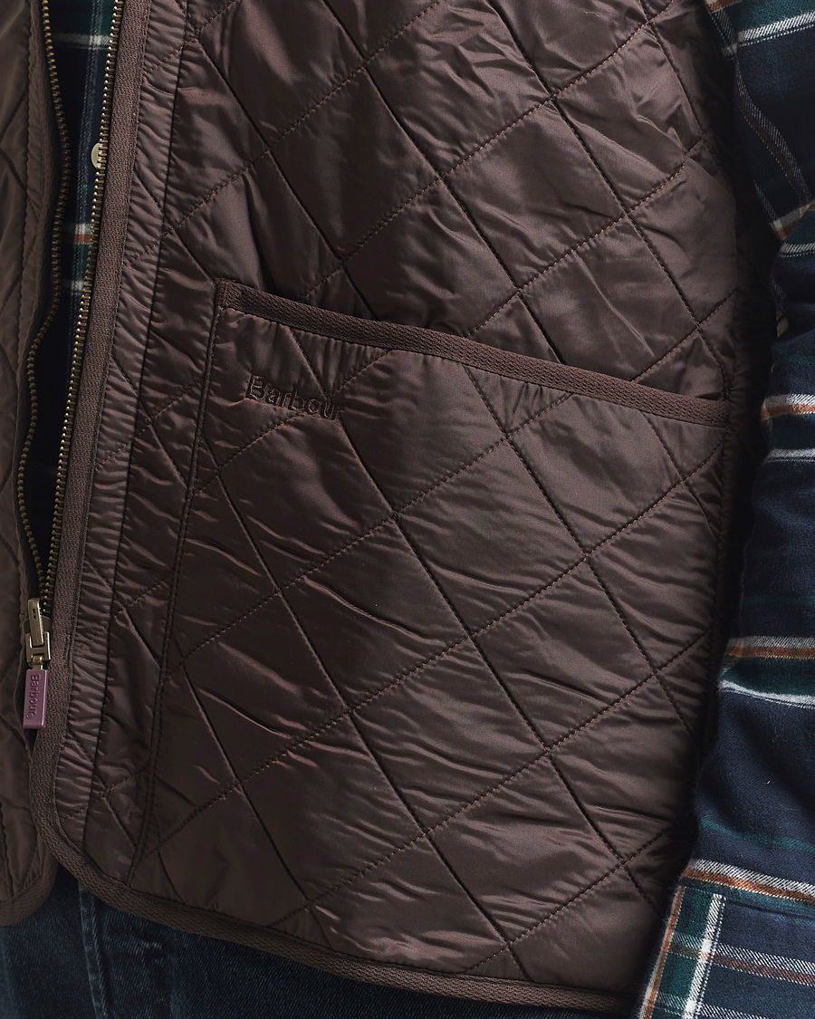 Mies | Ulkoliivit | Barbour Lifestyle | Quilt Waistcoat/Zip-In Liner Brown
