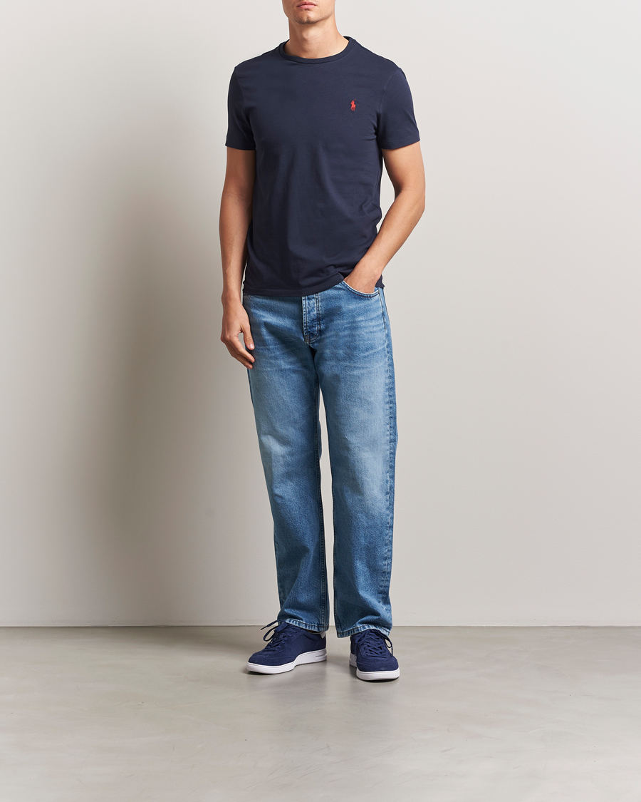 Mies | T-paidat | Polo Ralph Lauren | Custom Slim Fit Tee Ink