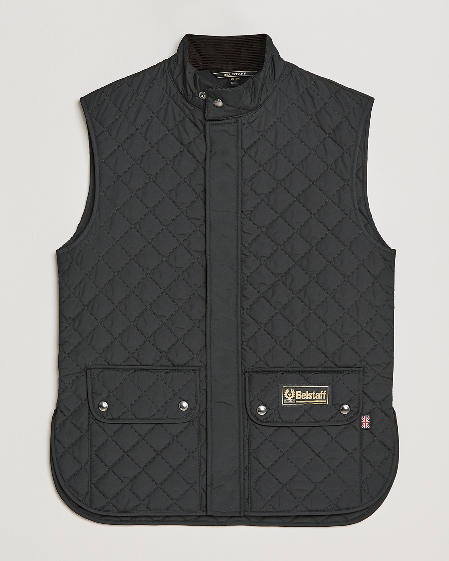 Mies | Takit | Belstaff | Waistcoat Quilted Black