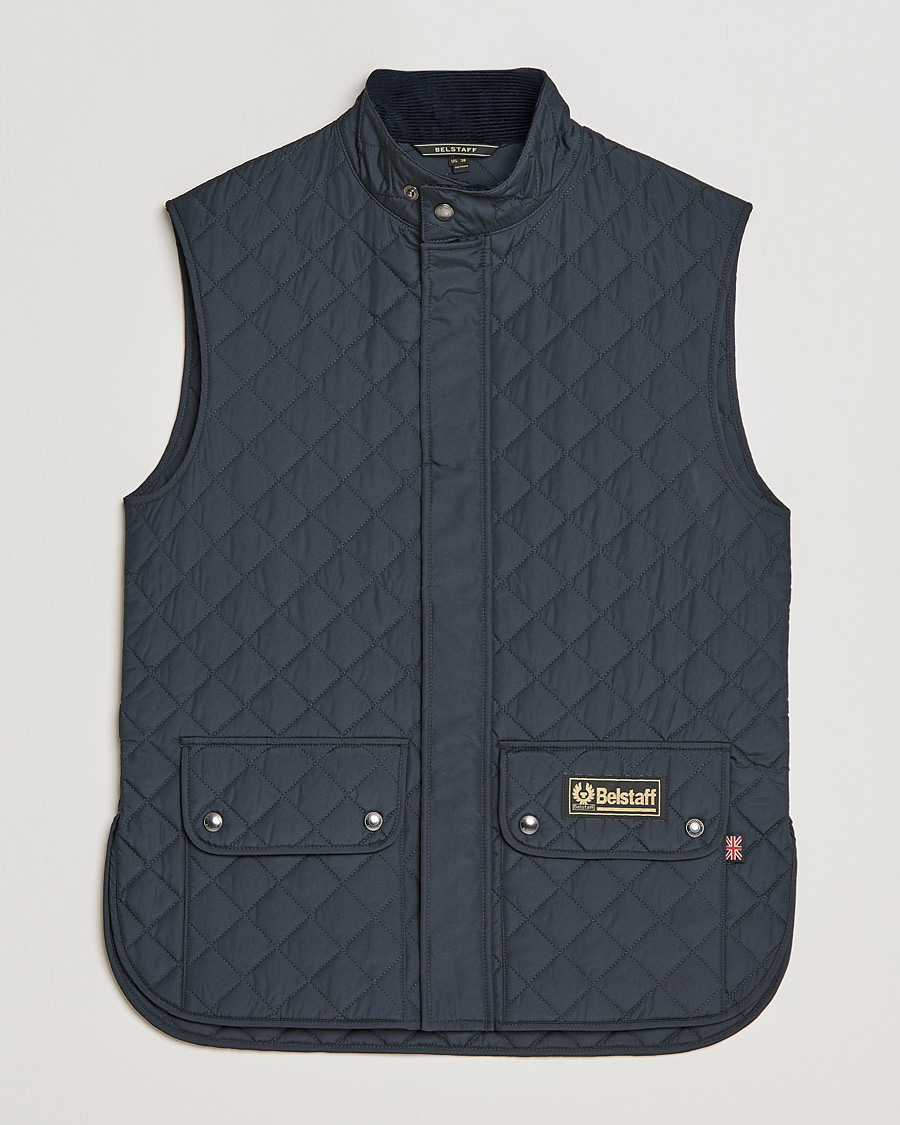 Mies | Takit | Belstaff | Waistcoat Quilted Navy