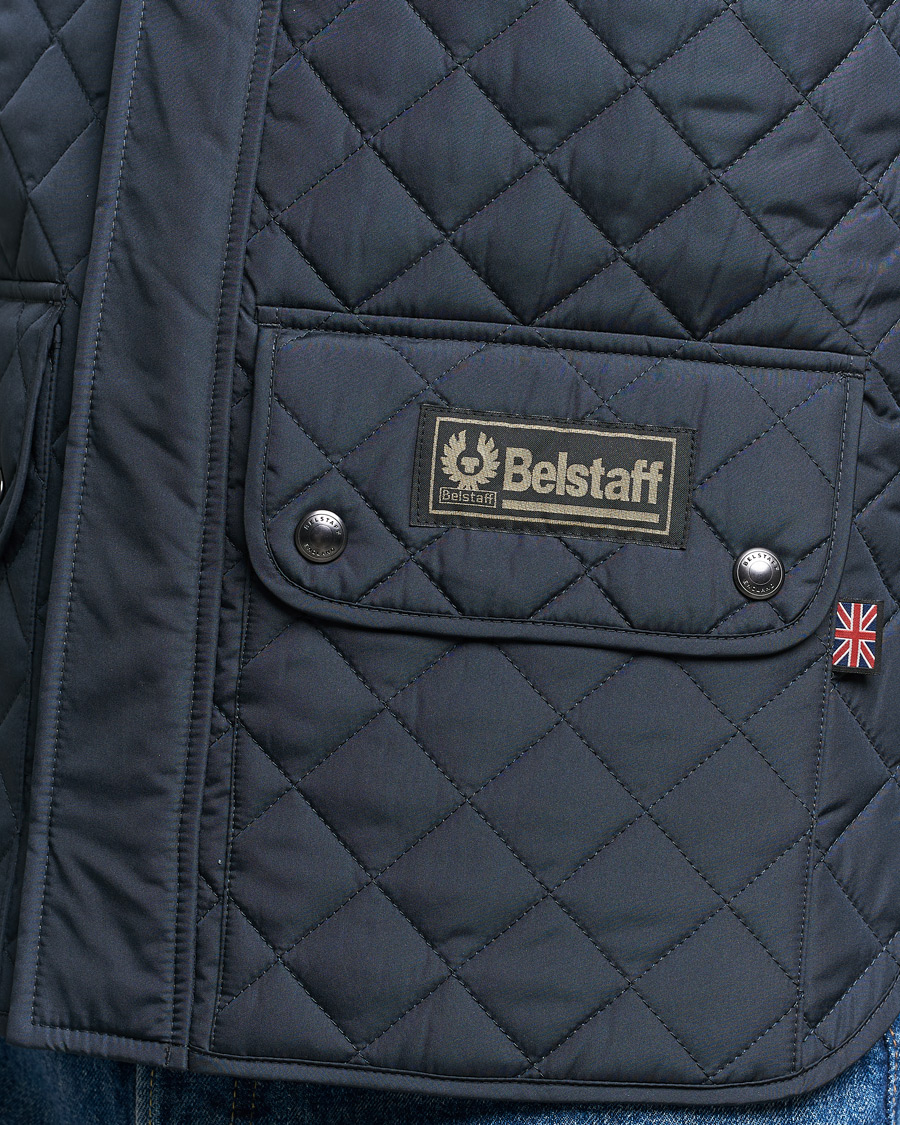 Mies | Takit | Belstaff | Waistcoat Quilted Navy