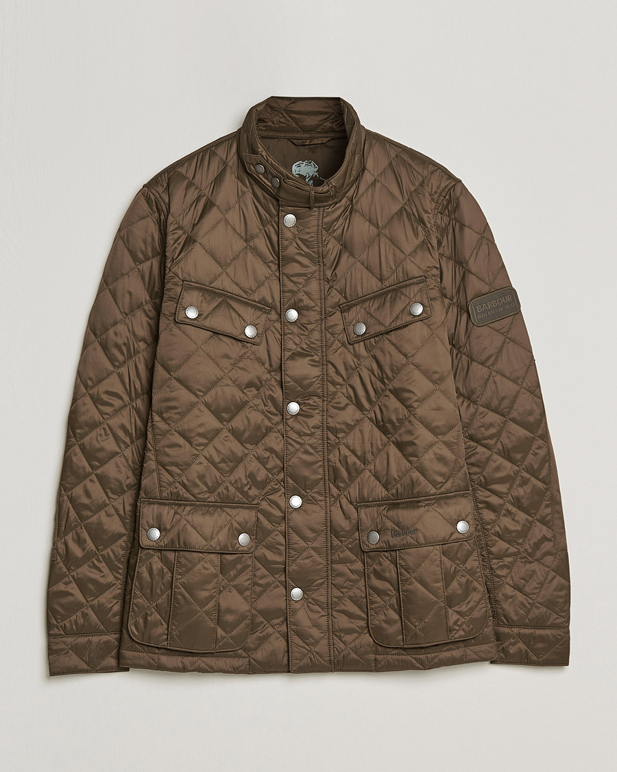 Mies |  | Barbour International | Ariel Quilted Jacket Olive
