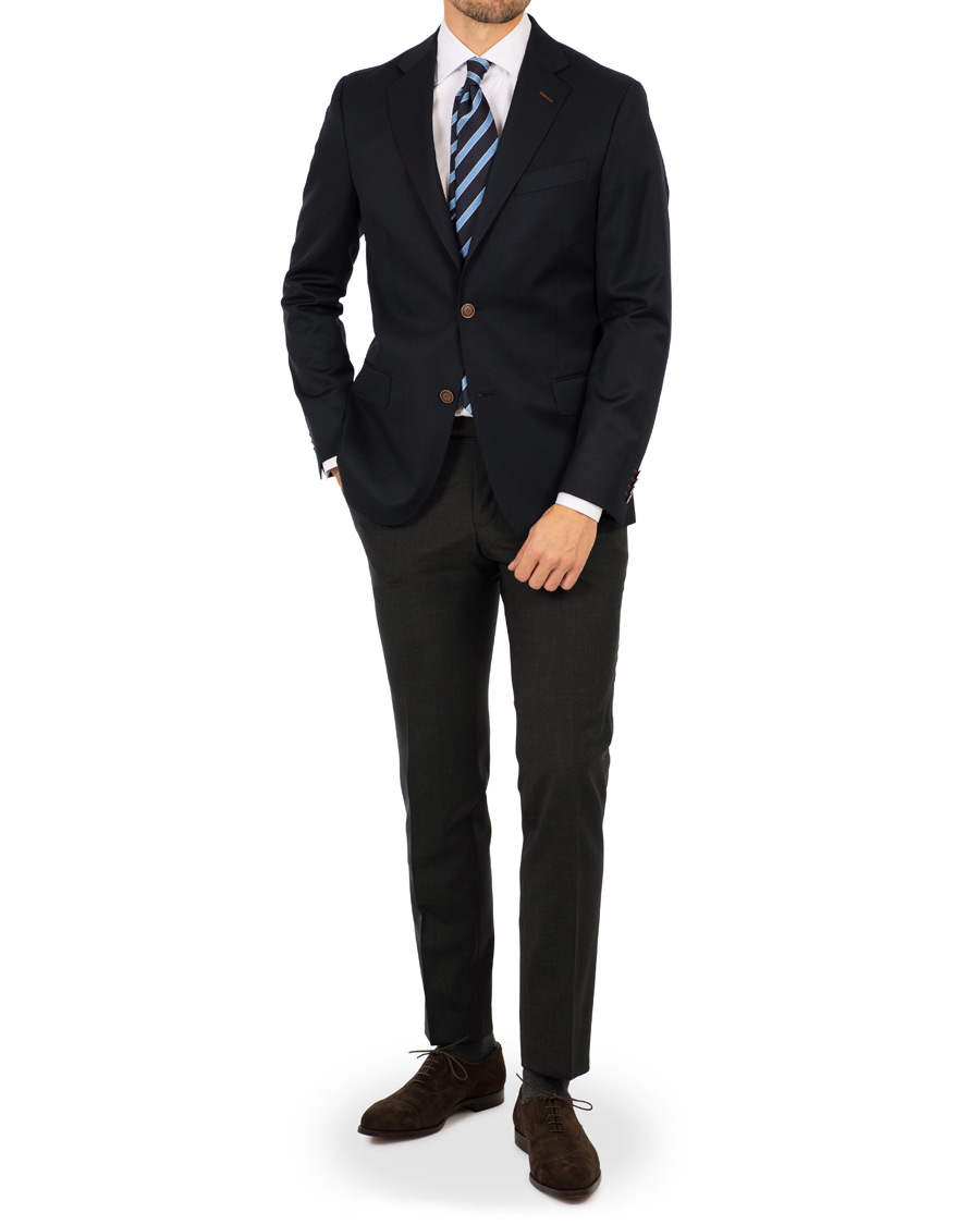 Mies | Pikkutakit | Oscar Jacobson | Edmund Club Blazer Navy