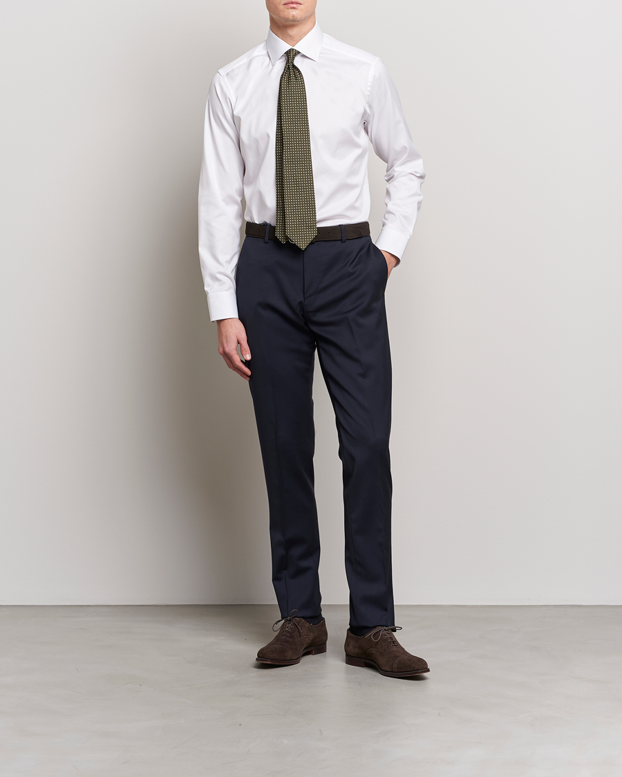 Mies | Kauluspaidat | Eton | Slim Fit Shirt White