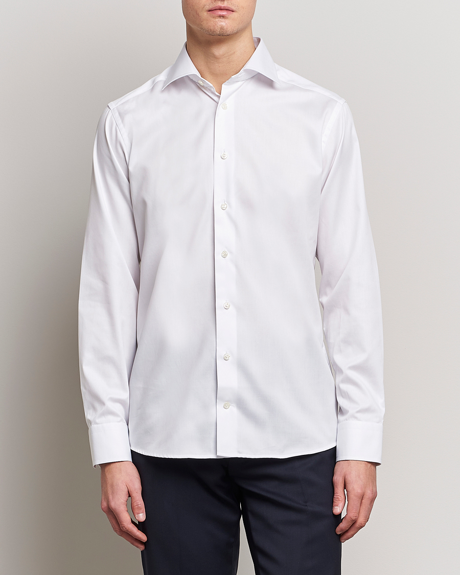Mies | Bisnespaidat | Eton | Slim Fit Shirt White