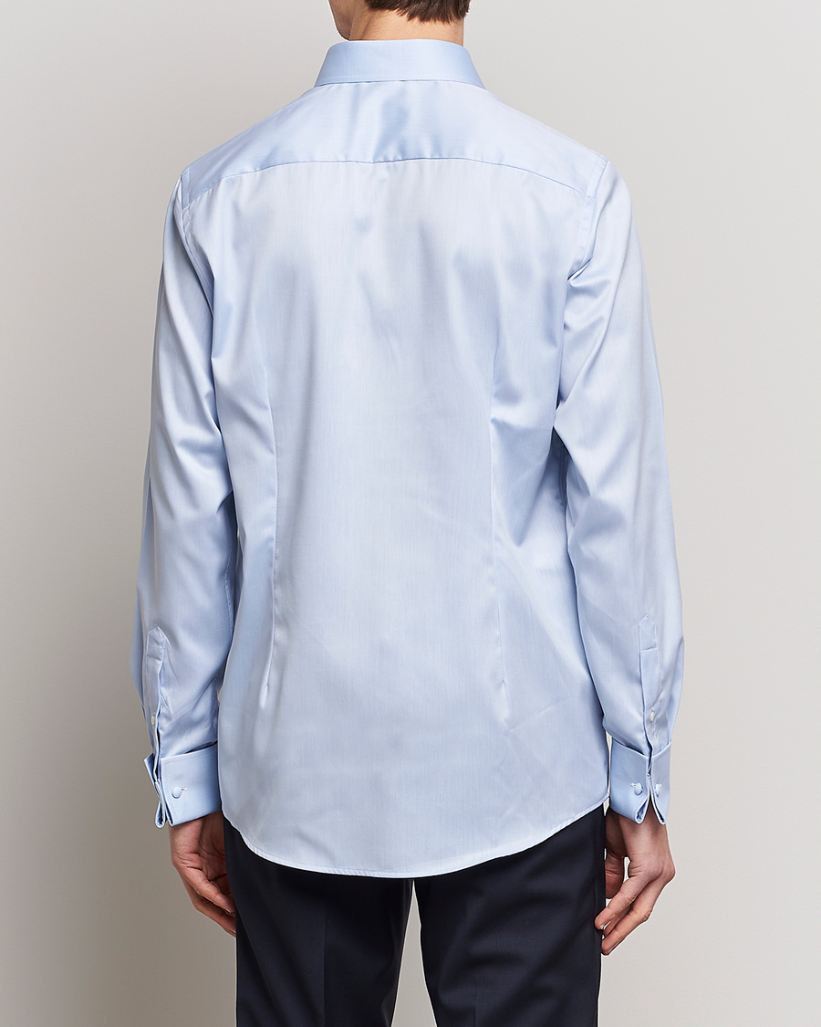 Mies | Kauluspaidat | Eton | Contemporary Fit Shirt Double Cuff Blue