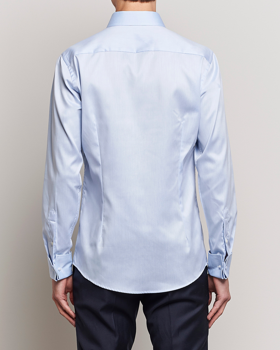 Mies | Kauluspaidat | Eton | Slim Fit Shirt Double Cuff Blue