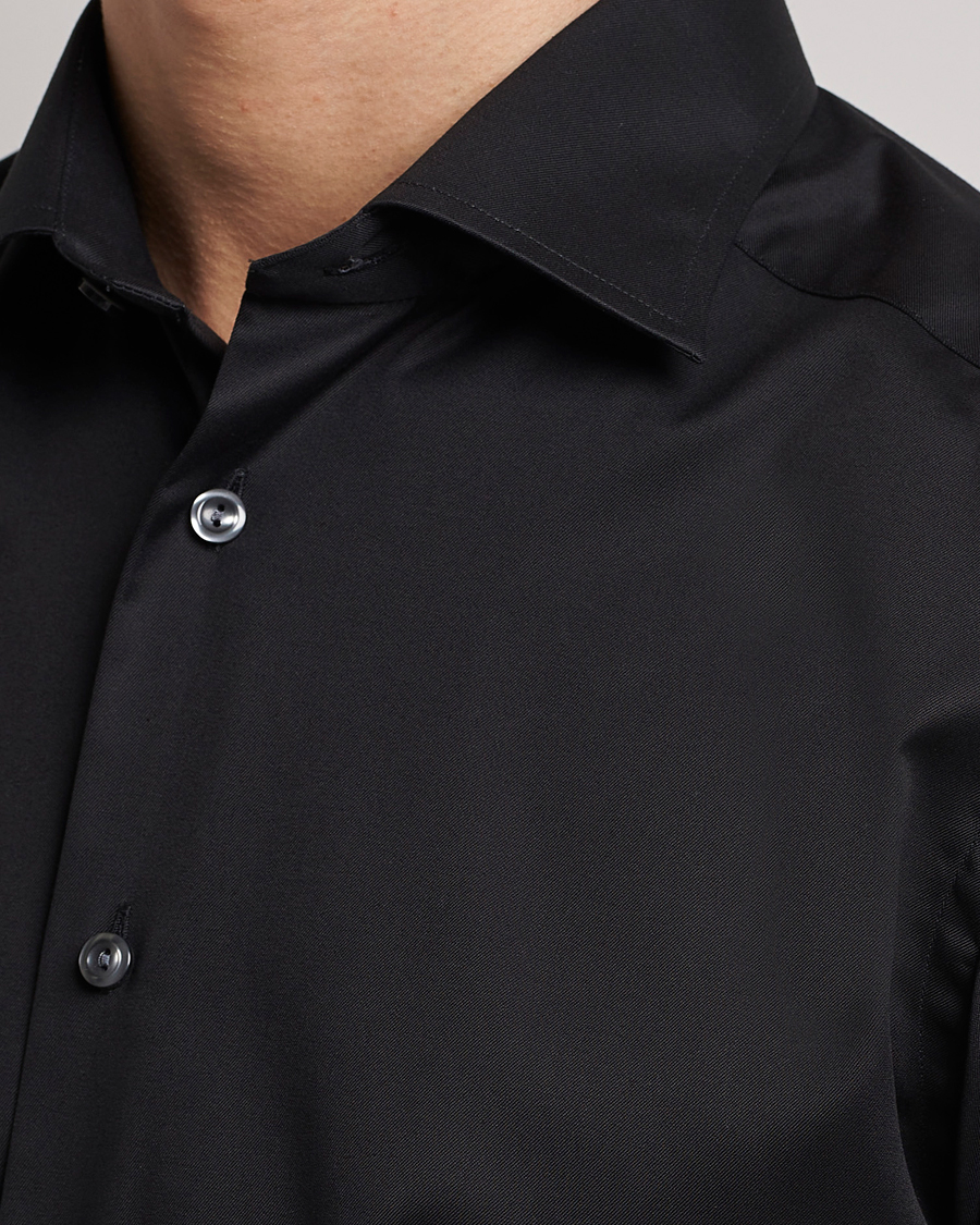 Mies | Kauluspaidat | Eton | Slim Fit Shirt Black