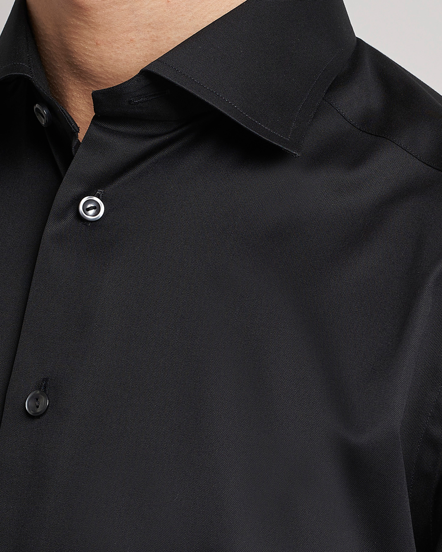Mies | Kauluspaidat | Eton | Contemporary Fit Shirt Black