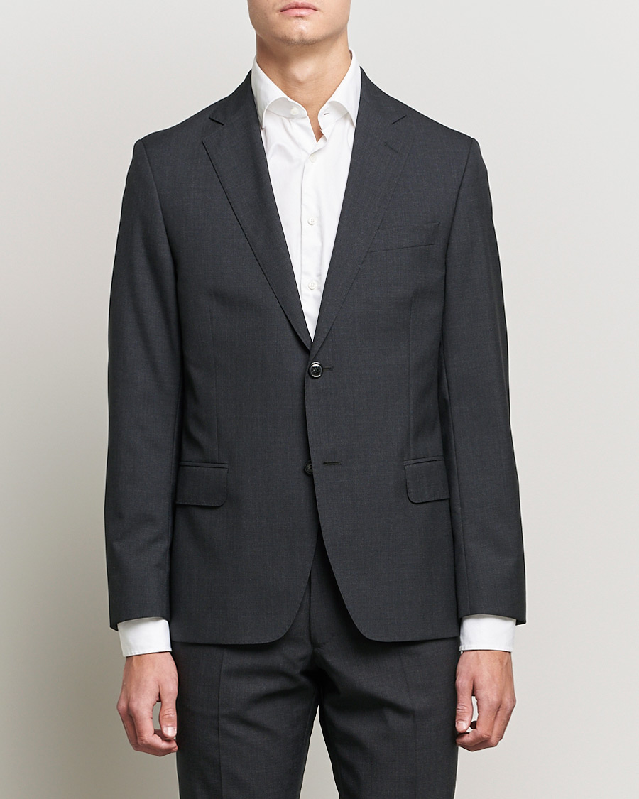 Mies |  | Oscar Jacobson | Edmund Blazer Super 120's Wool Grey