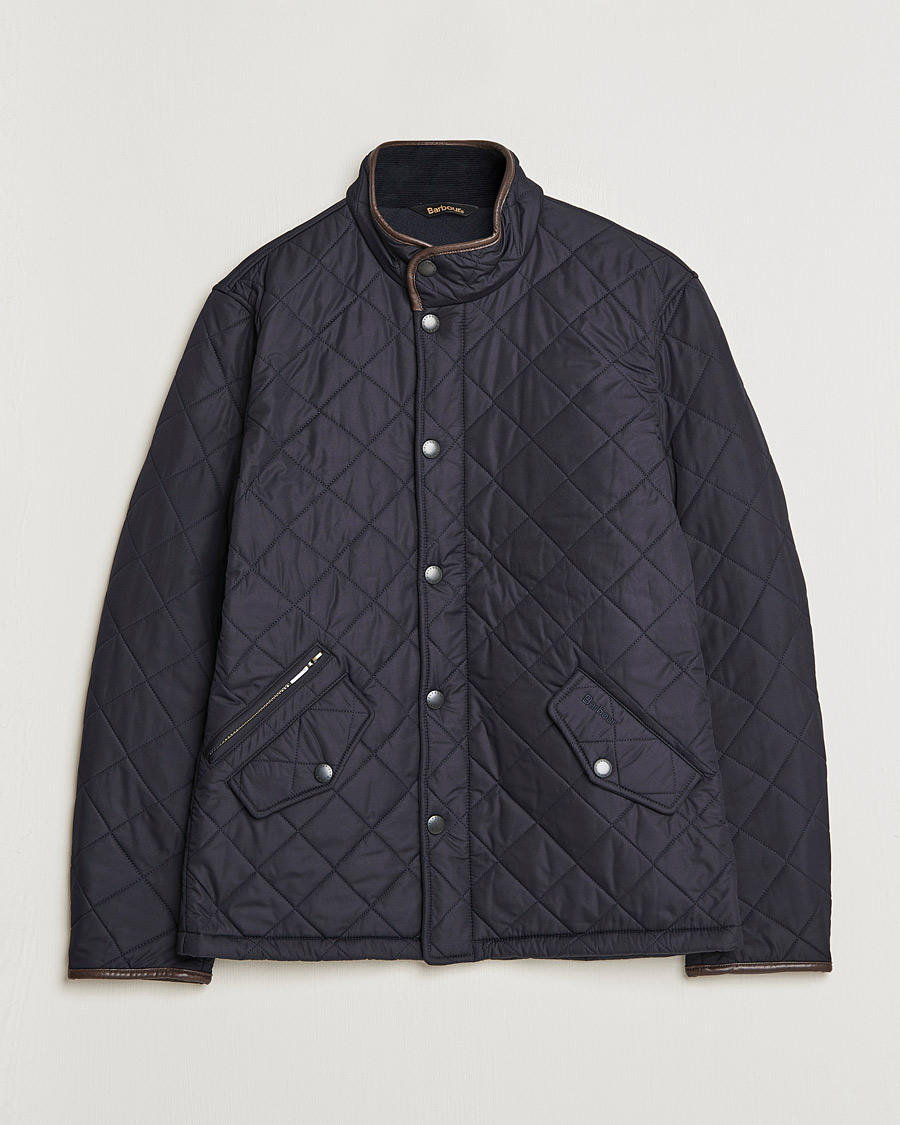 Mies |  | Barbour Lifestyle | Powell Quilted Jacket Navy