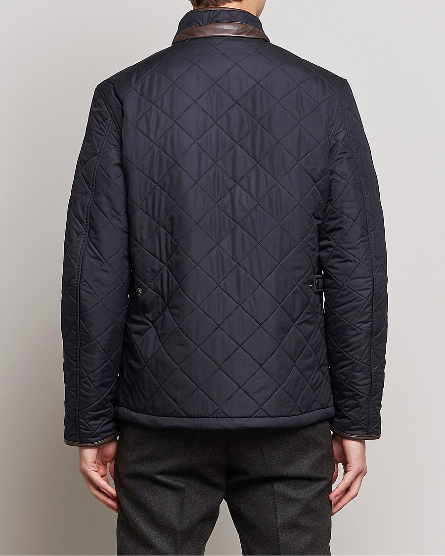 Mies | Takit | Barbour Lifestyle | Powell Quilted Jacket Navy