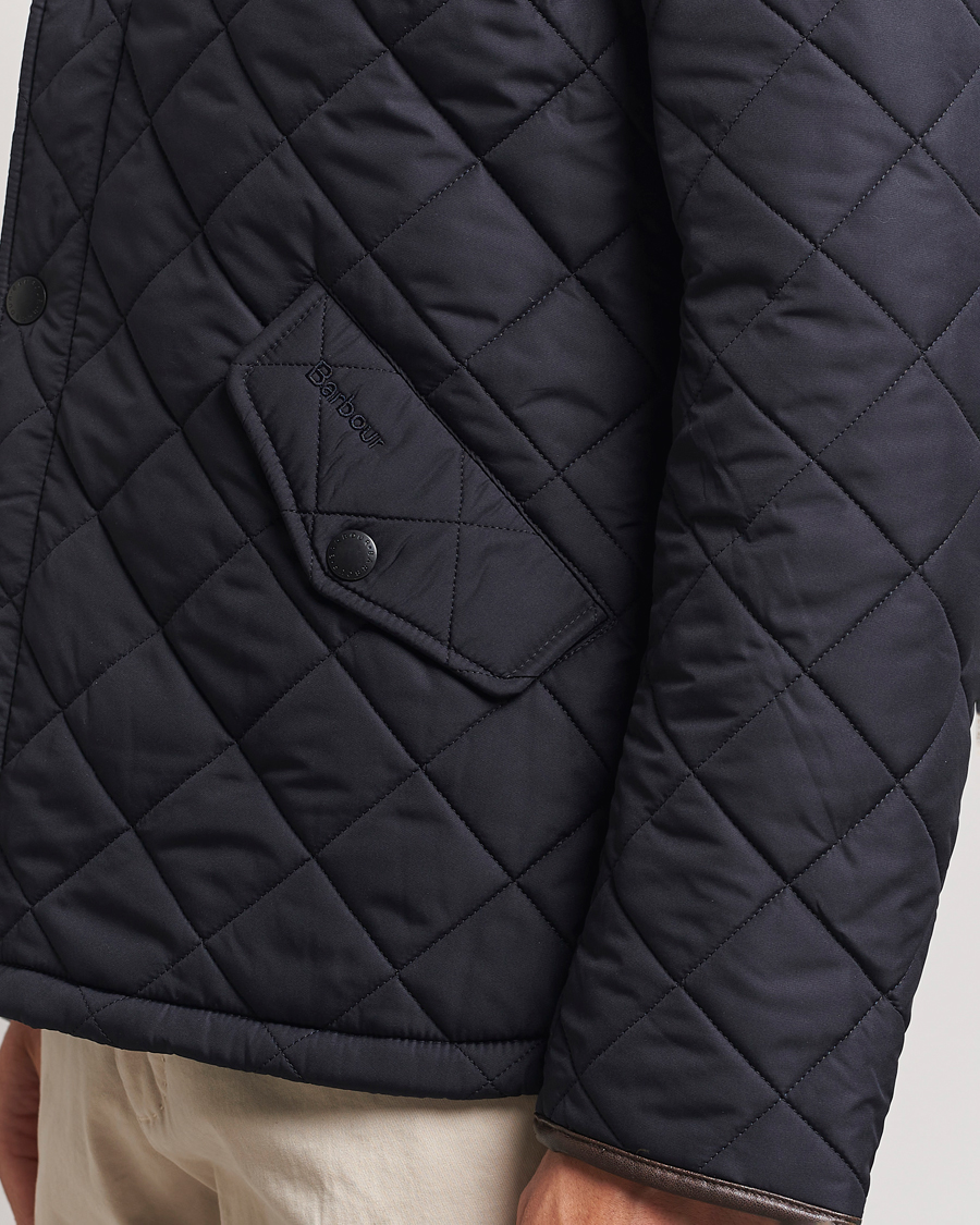 Mies | Takit | Barbour Lifestyle | Powell Quilted Jacket Navy