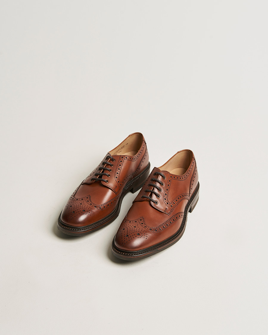 Mies | Brogue-kengät | Loake 1880 | Chester Brogue Mahogany Burnished Calf