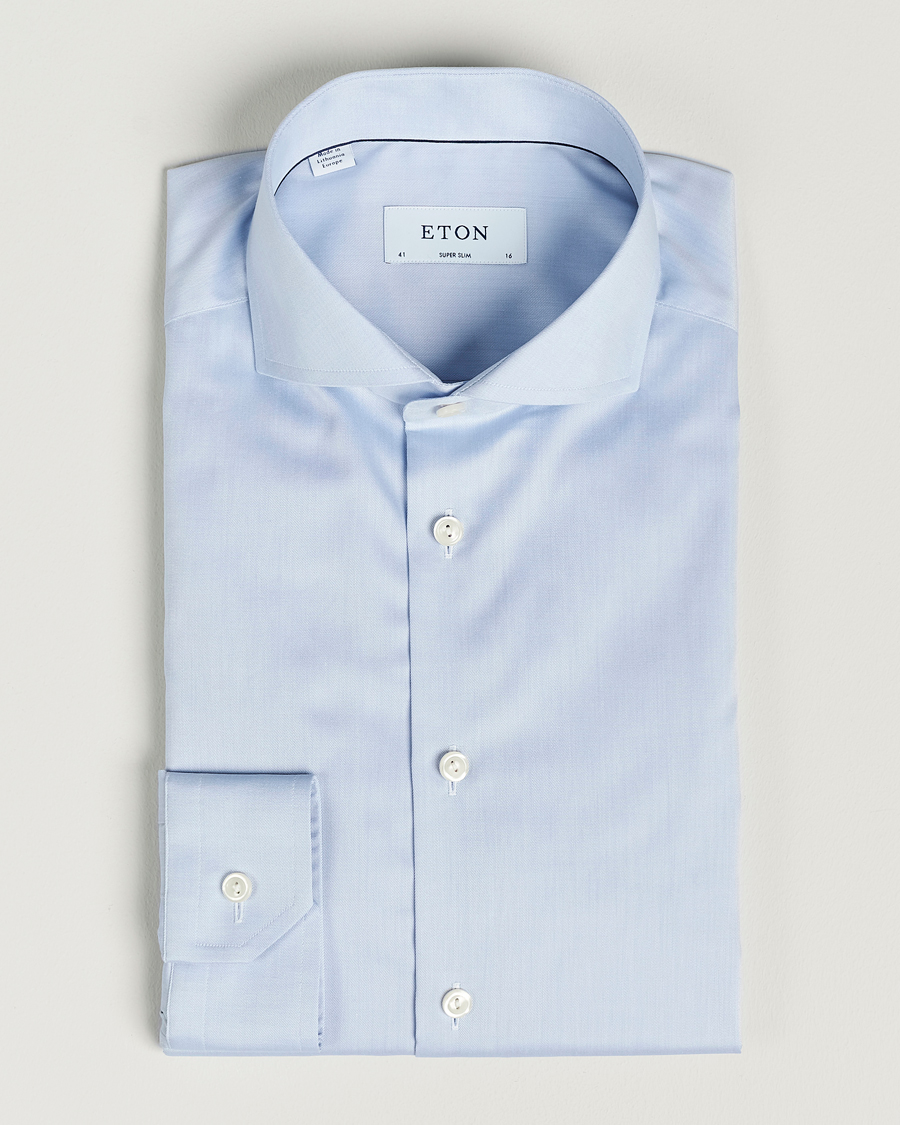 Mies | Kauluspaidat | Eton | Super Slim Fit Shirt Blue