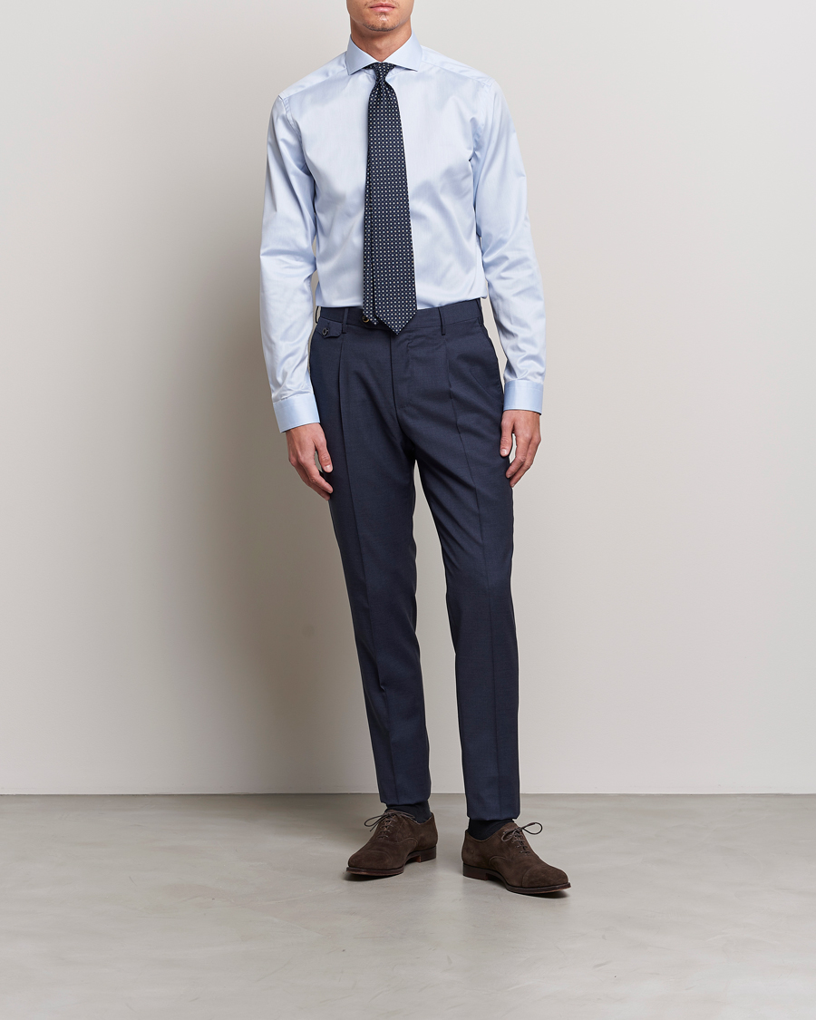 Mies | Kauluspaidat | Eton | Super Slim Fit Shirt Blue