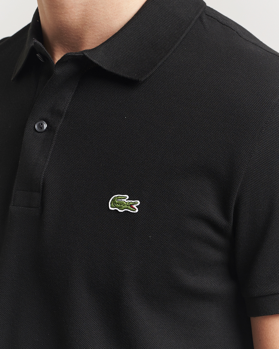 Mies | Pikeet | Lacoste | Slim Fit Polo Piké Black