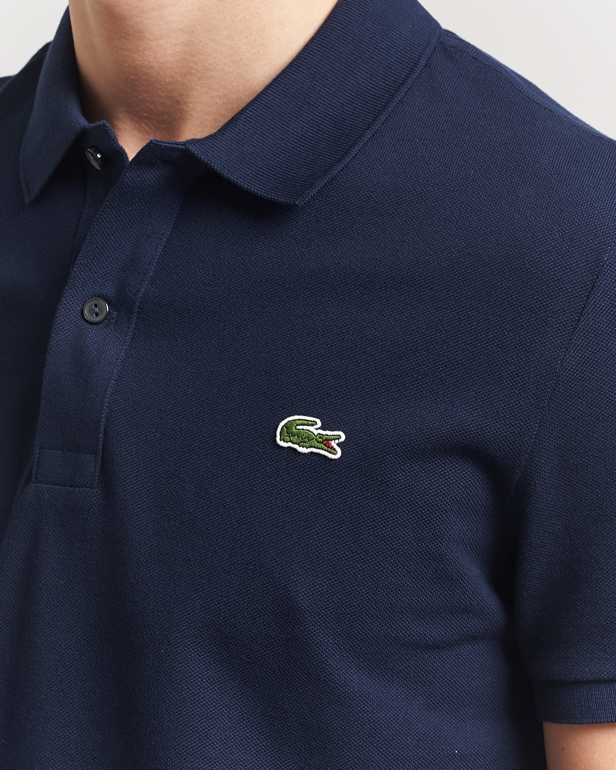 Mies | Pikeet | Lacoste | Slim Fit Polo Piké Navy Blue