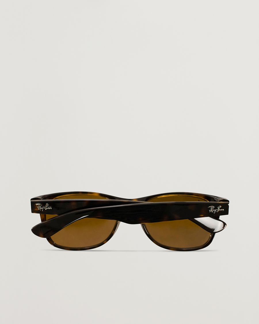 Mies | Aurinkolasit | Ray-Ban | New Wayfarer Sunglasses Light Havana/Crystal Brown