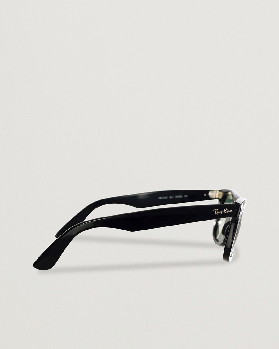 Mies | Aurinkolasit | Ray-Ban | Original Wayfarer Sunglasses Black/Crystal Green