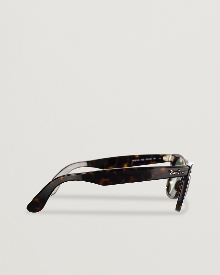 Mies | Aurinkolasit | Ray-Ban | Original Wayfarer Sunglasses Tortoise/Crystal Green