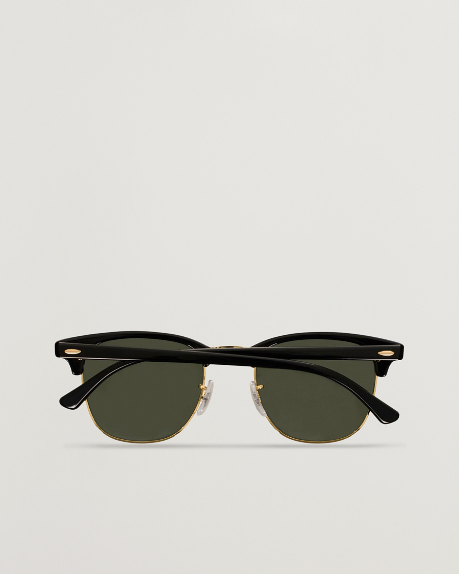 Mies | Aurinkolasit | Ray-Ban | Clubmaster Sunglasses Ebony/Crystal Green