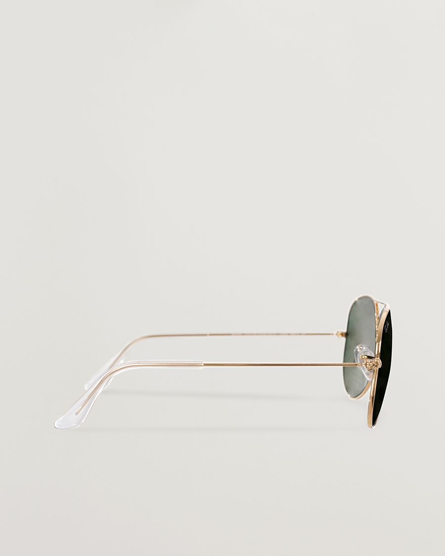 Mies | Aurinkolasit | Ray-Ban | 0RB3025 Aviator Large Metal Sunglasses Arista/Grey Green