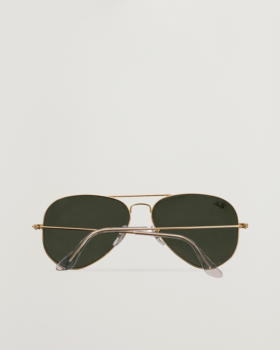 Mies | Aurinkolasit | Ray-Ban | 0RB3025 Aviator Large Metal Sunglasses Arista/Grey Green