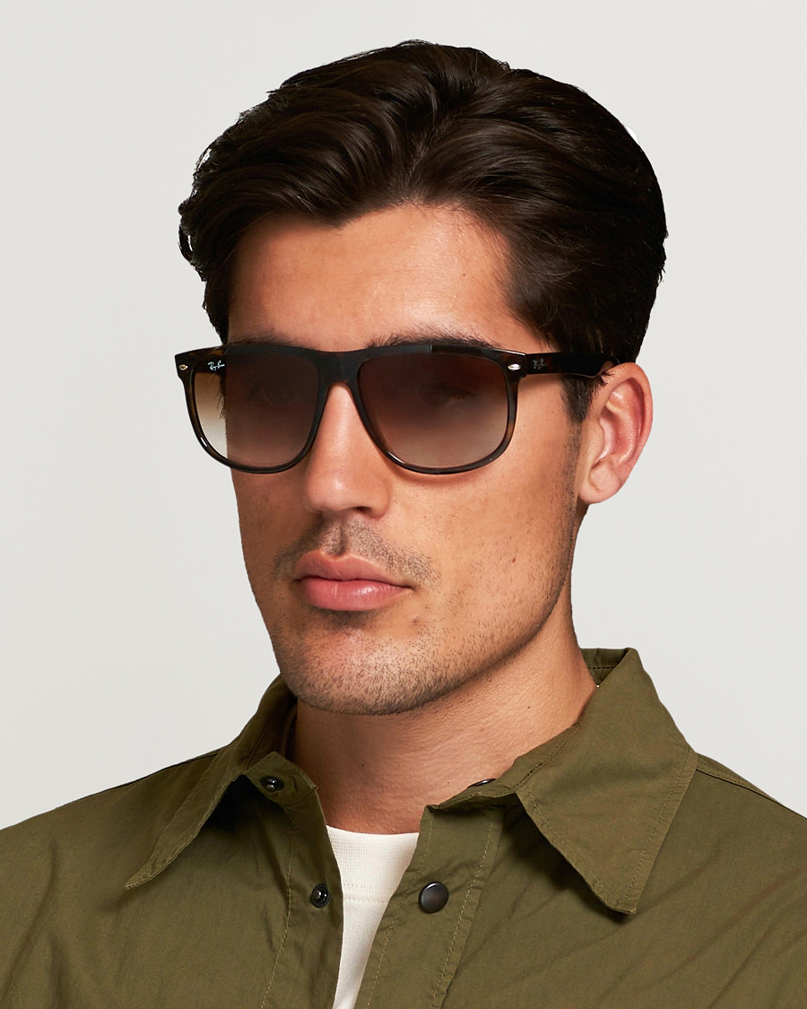 Mies | Aurinkolasit | Ray-Ban | RB4147 Sunglasses Light Havana/Crystal Brown Gradient
