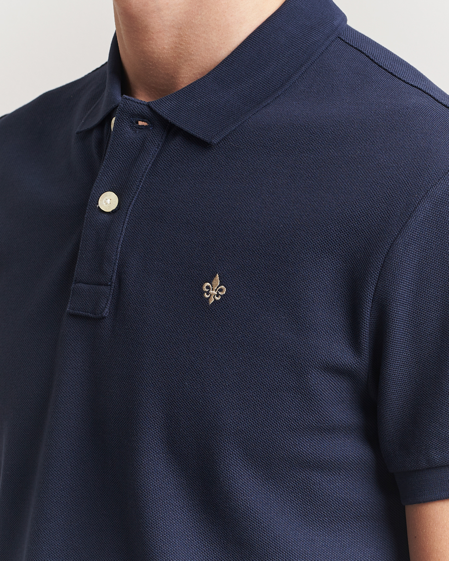 Mies | Pikeet | Morris | New Piqué Navy