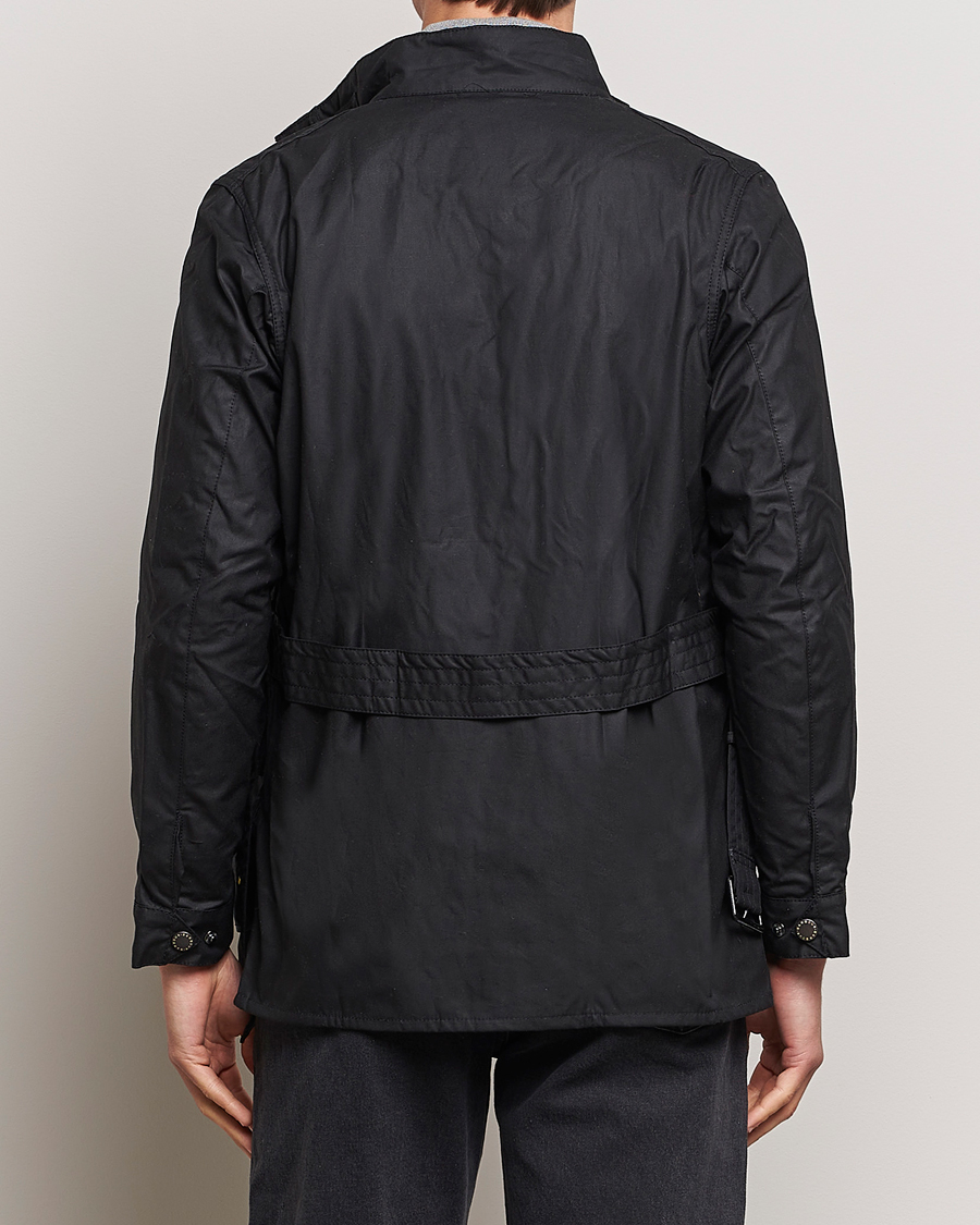 Mies | Takit | Barbour International | Slim Wax Jacket Black