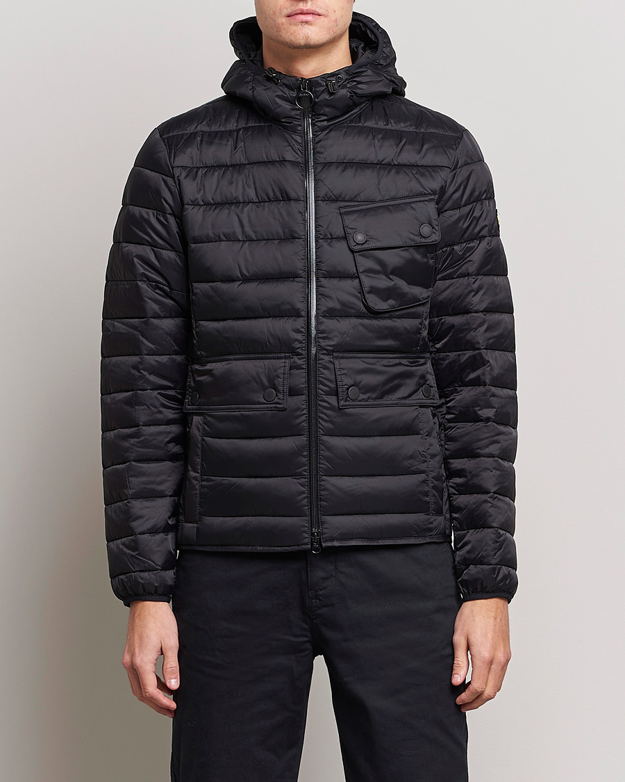 barbour ouston jacket black
