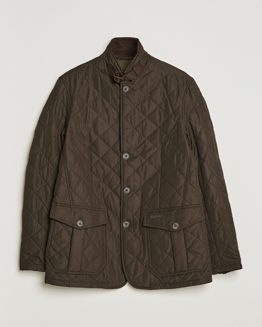 Miehet |  | Barbour Lifestyle | Quilted Lutz Jacket  Olive