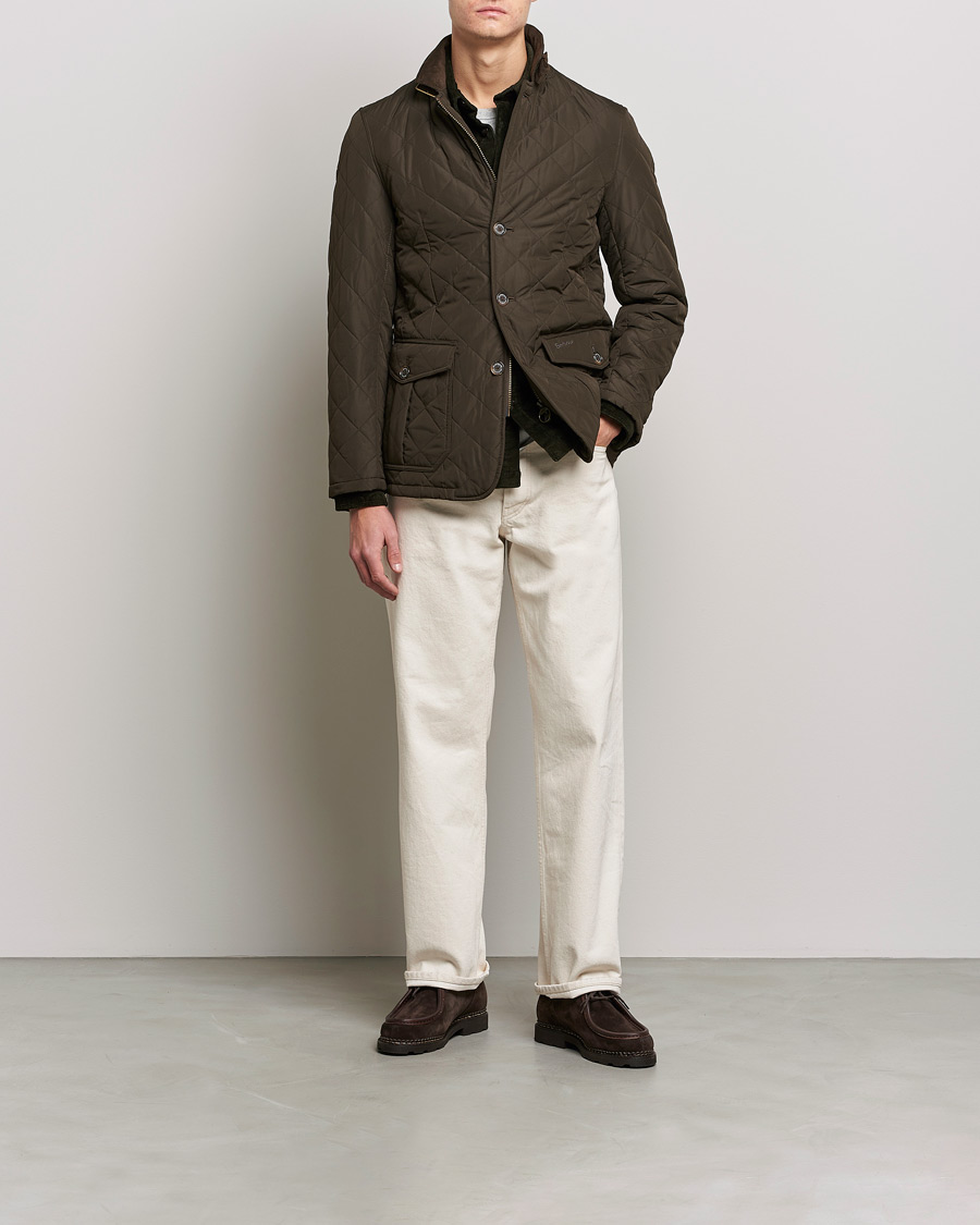 Mies | Takit | Barbour Lifestyle | Quilted Lutz Jacket Olive
