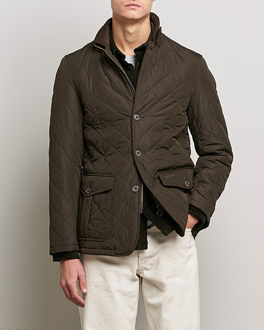 Mies | Takit | Barbour Lifestyle | Quilted Lutz Jacket Olive