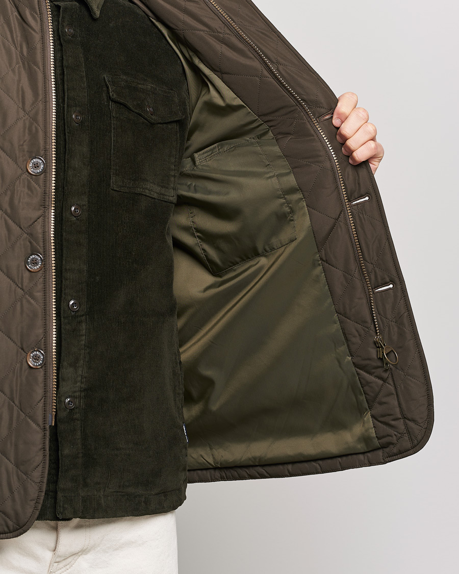 Mies | Barbour Lifestyle Quilted Lutz Jacket  Olive | Barbour Lifestyle | Quilted Lutz Jacket  Olive