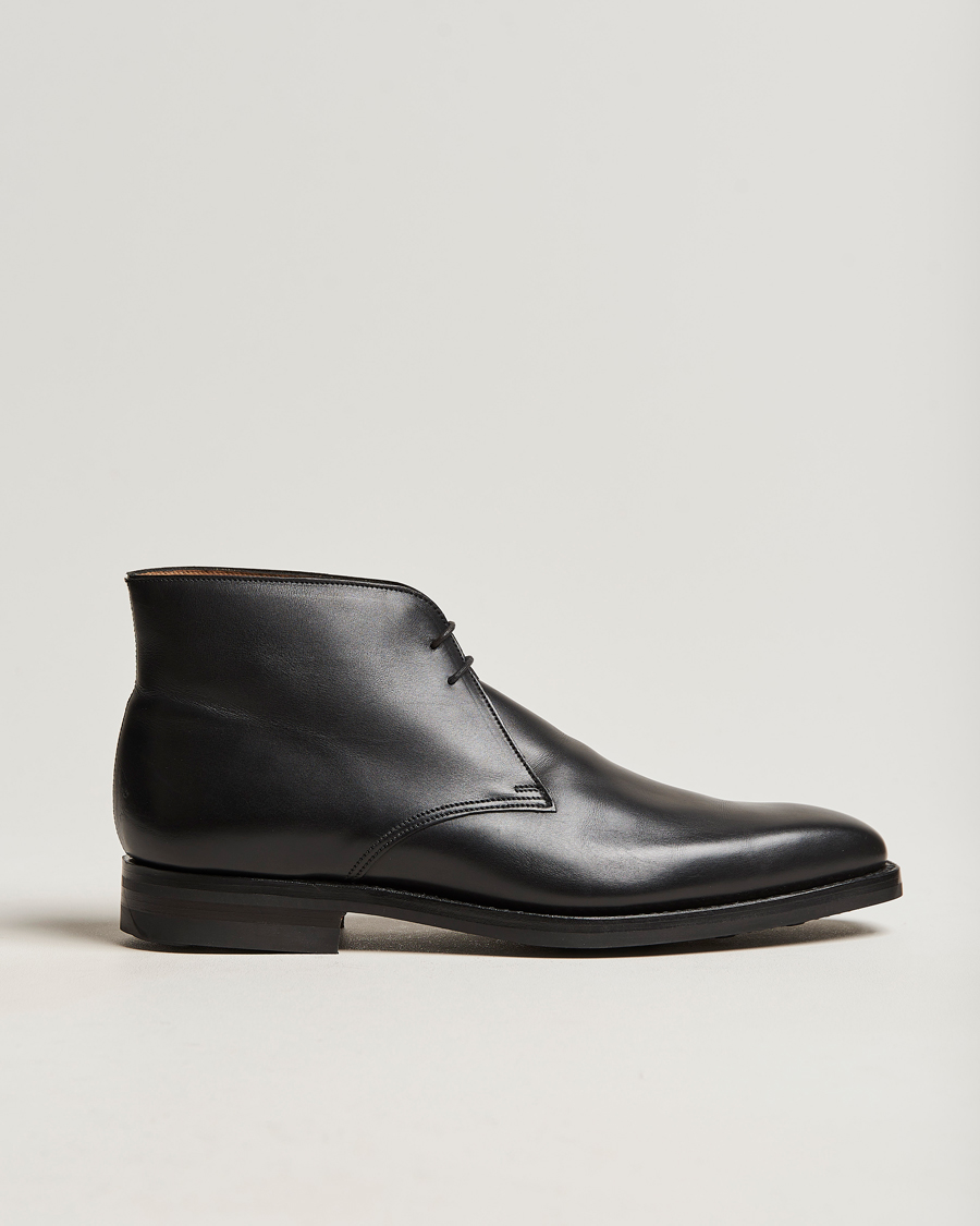 Mies | Nilkkurit | Crockett & Jones | Tetbury Chukka Black Calf