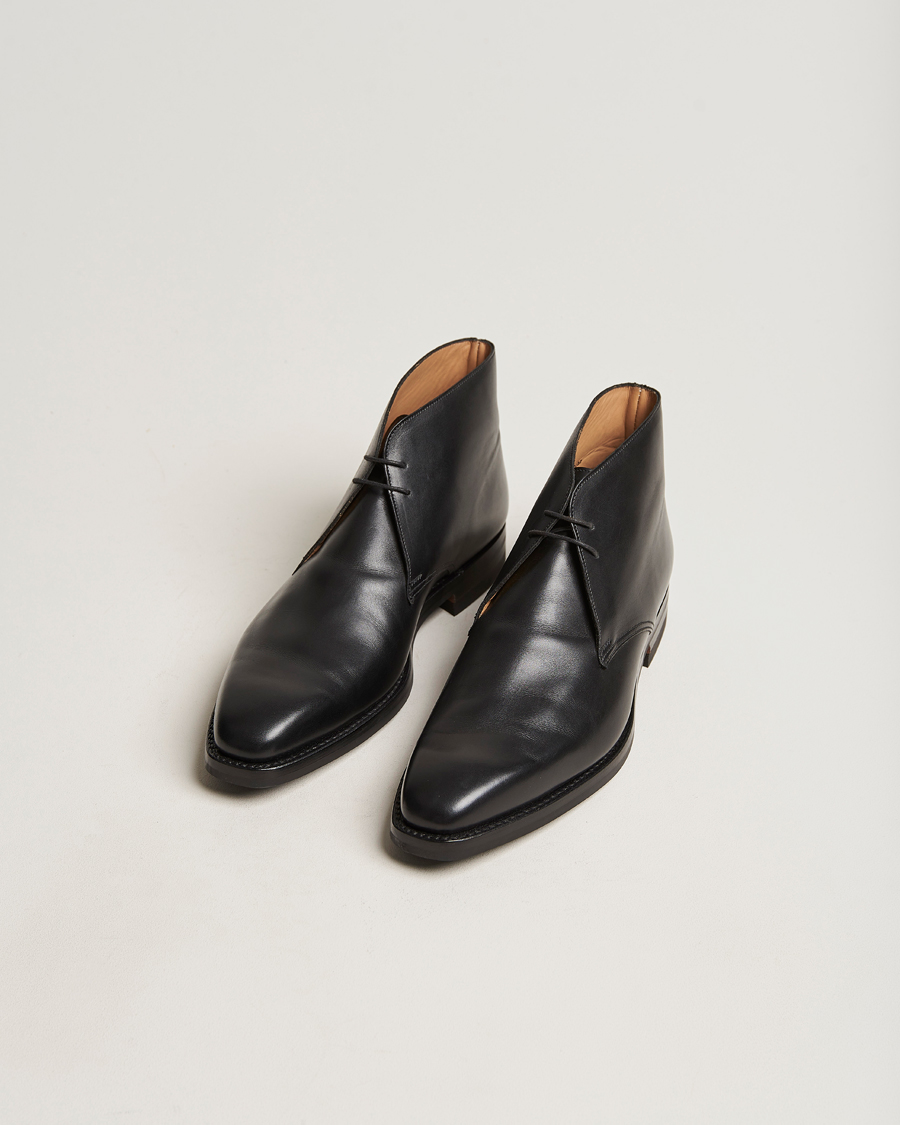 Mies | Nilkkurit | Crockett & Jones | Tetbury Chukka Black Calf