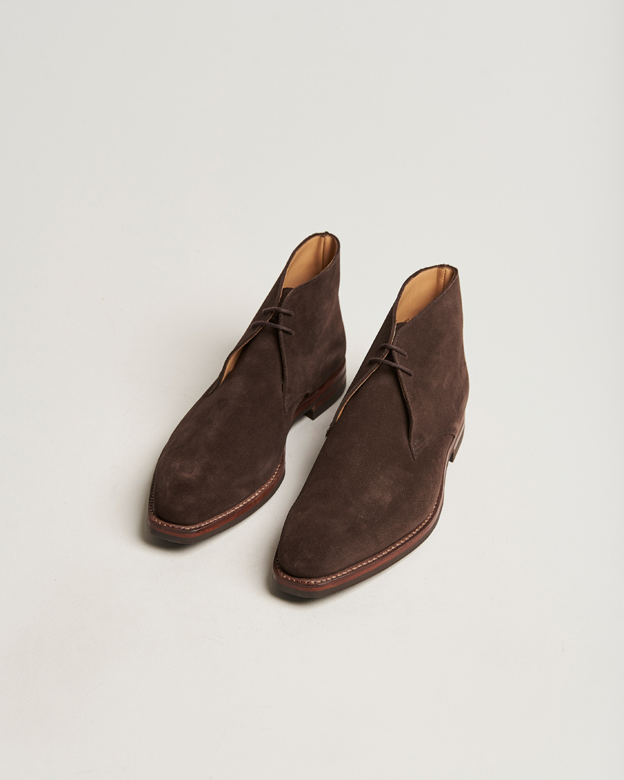 Mies | Nilkkurit | Crockett & Jones | Tetbury Chukka Dark Brown Suede