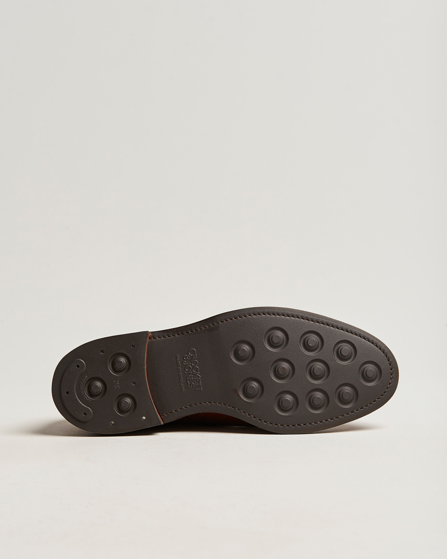 Mies | Brogue-kengät | Crockett & Jones | Pembroke Derbys Tan Grained Calf