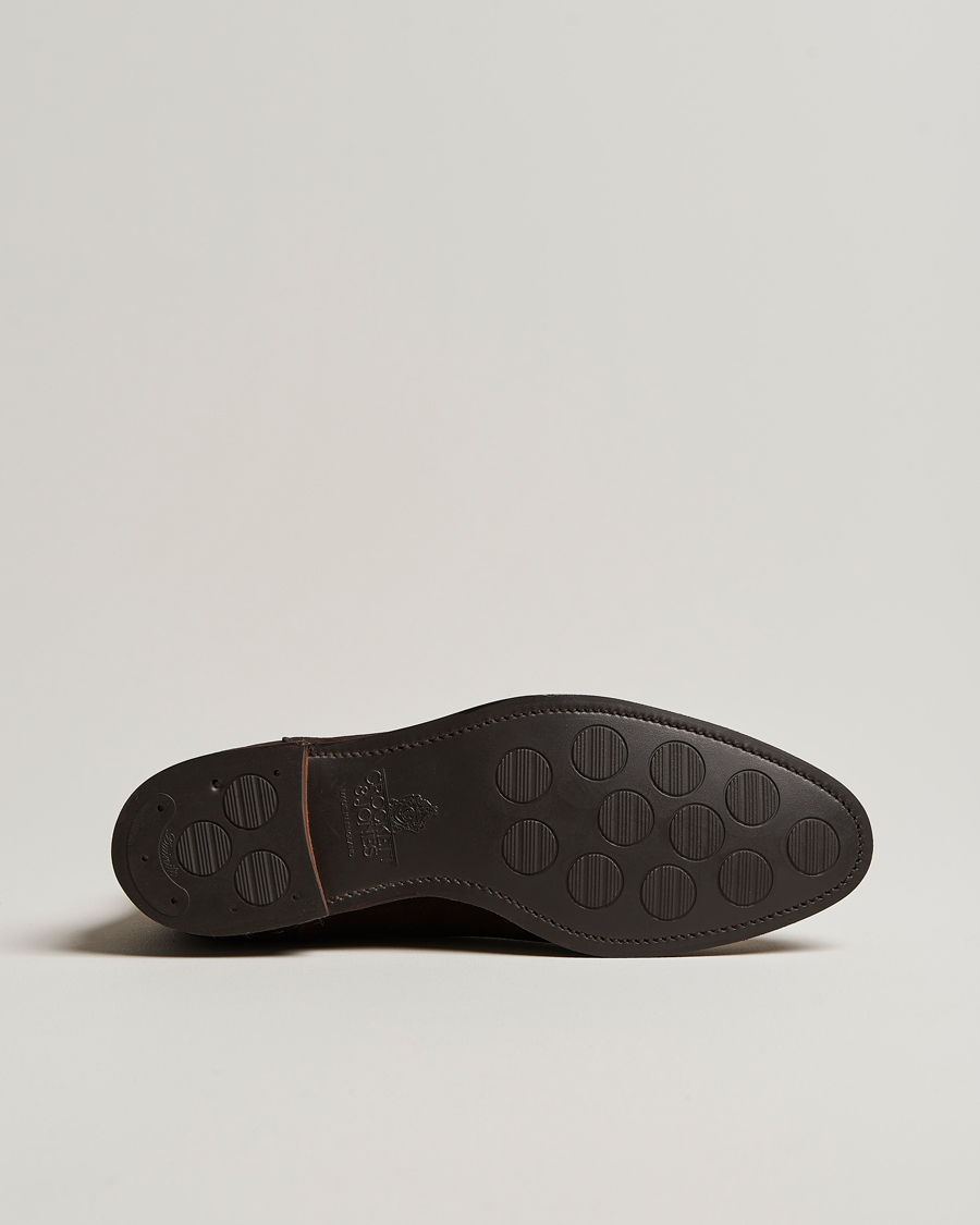 Mies | Nilkkurit | Crockett & Jones | Chelsea 8 Boot Dark Brown Suede