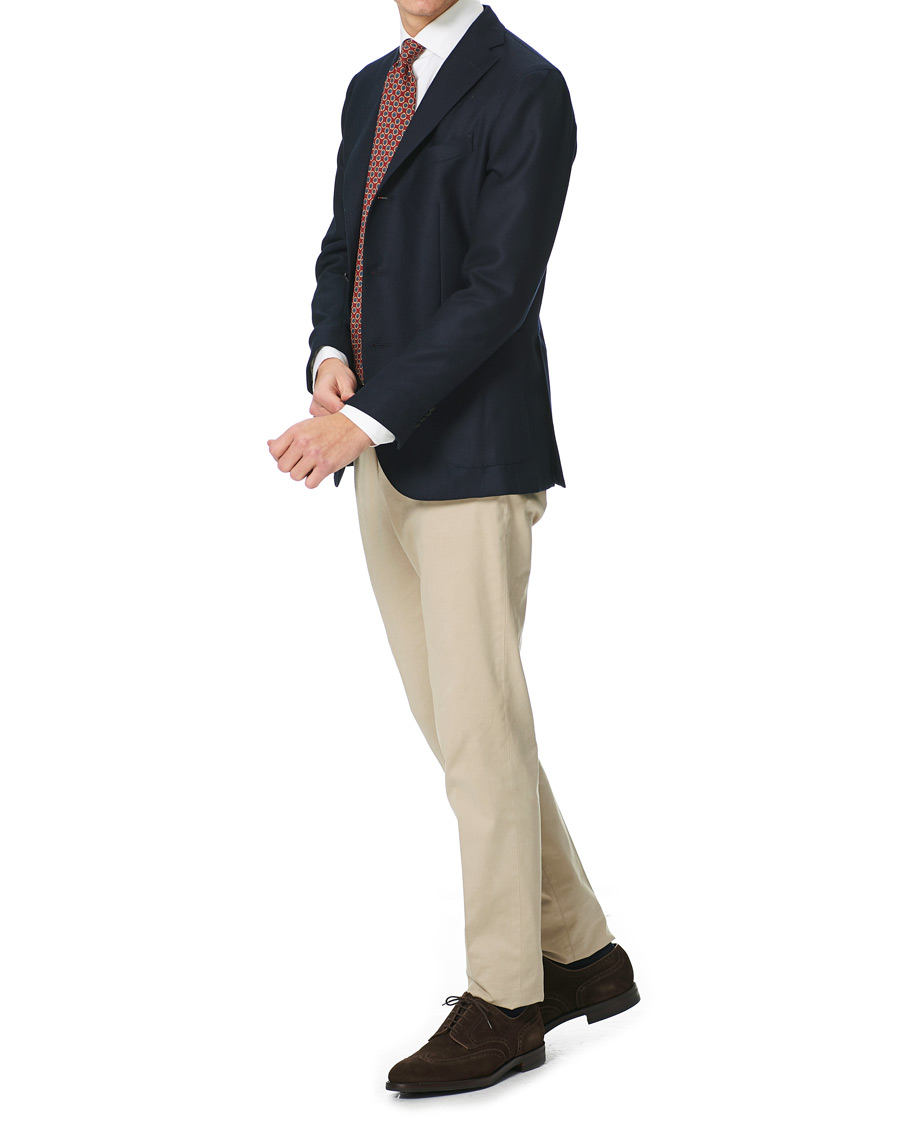 Mies | Crockett & Jones Swansea Brogue Dark Brown Suede | Crockett & Jones | Swansea Brogue Dark Brown Suede