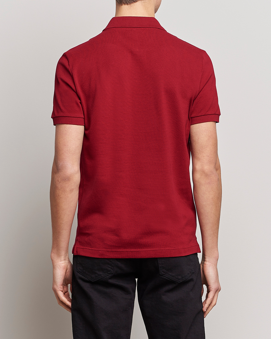 Mies | Pikeet | Lacoste | Slim Fit Polo Piké Bordeaux