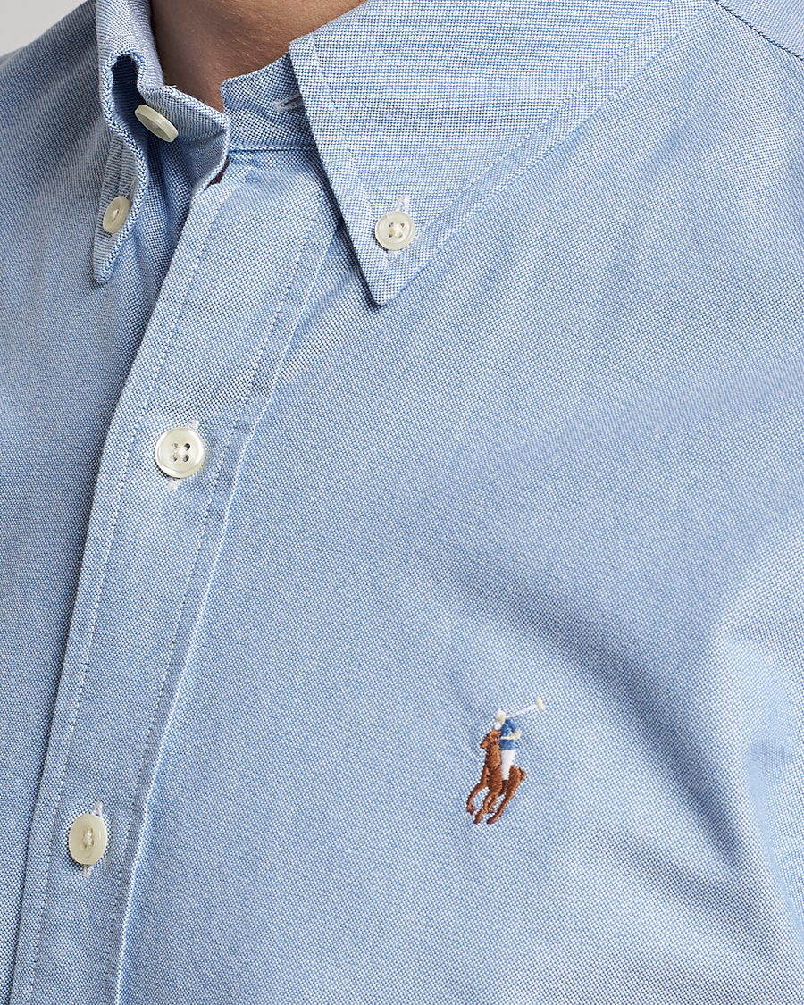 Mies | Kauluspaidat | Polo Ralph Lauren | Custom Fit Shirt Oxford Blue