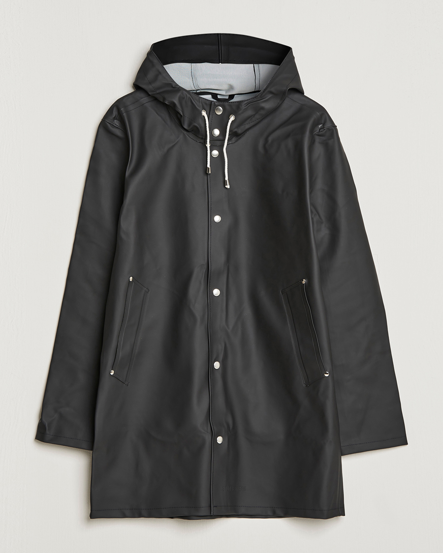 Mies | Takit | Stutterheim | Stockholm Raincoat Black