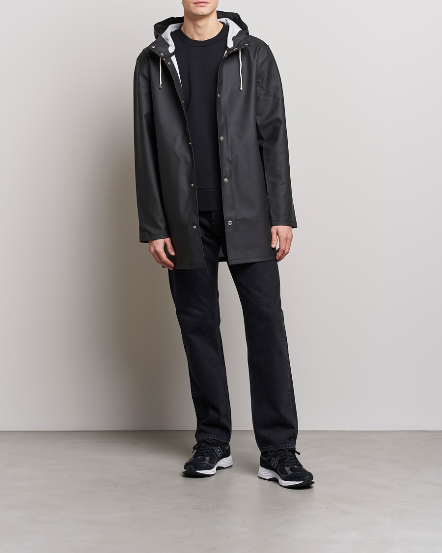 Mies | Takit | Stutterheim | Stockholm Raincoat Black